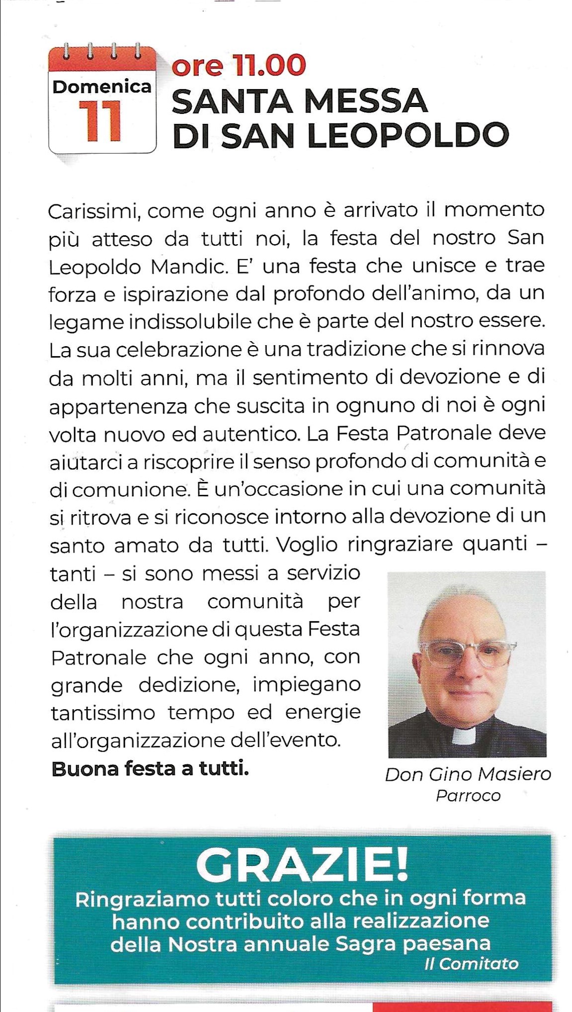 discorso parrocco